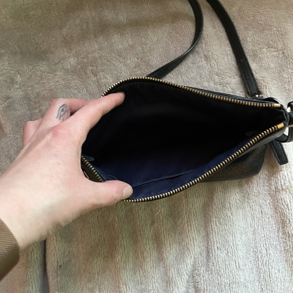 Coach genuine leather black Crossbody handbag. - Picture 7 of 8